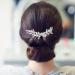 Beaupretty Girls Hair Accessories Hair Clips for Girls Hair Jewelry Bride Headpieces for Wedding Rhinestone Side Comb Rhinestone Hair Clips European and American Decorate Alloy Women's - Buy Online on GoSupps.com