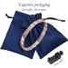 LPLSROAD Magnetic Lymph Detox Bracelet for Women - Rose Gold Titanium Power Magnetic Bracelet for Arthritis Pain Relief and Carpal Tunnel with Adjust Tool - Buy Online on GoSupps.com