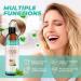 Organic Coconut Oil Pulling Mouthwash - Natural Teeth Whitening & Fresh Breath with Mint | Oral Care & Gum Health - Buy Online on GoSupps.com