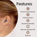 Olins Kako Reusable Soft Silicone Ear Plugs for Sleeping, -20dB Noise Reduction, 8 Ear Tips - Hearing Protection for Snoring, Concerts, Work & Travel - Blue - Buy Online on GoSupps.com