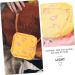 Goohochy 4-Piece Portable Ice Cream Bag Set | Multi-Purpose Menstrual Bandage & License Holder | Stylish Time Fabric Handbag - Buy Online on GoSupps.com