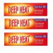 3 x Deep Heat Heat Rubbing 100g (300g Total)