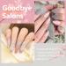 AZUREBEAUTY 30Pcs Dip Powder Nail Kit - Translucent Nude Pink Dipping Liquid Set Matte Top Coat & Recycling Tray for DIY Nail Art - Perfect for Home & Salon Use - Buy Online on GoSupps.com