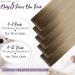 LAAVOO Invisible Tape Hair Extensions - Real Virgin Blond Balayage Light Brown Ombre Seamless #9A/10.5G 55CM 5PCs - Premium Quality Hair Extensions - Buy Online on GoSupps.com