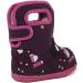 BOGS Baby Wellington Boots Plum Flower Stripe 71565 | UK 3-8 Child Sizes | Farm Purple Multi - Buy Online on GoSupps.com