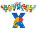 Wooden Letters by Orange Tree Toys Letter X for X-Ray Fish - Alphabet Animal Letters for Personalised Baby Name Toy Box Door Wall Decoration - Animals Nursery Decor Boys Girls Bedroom Accessories