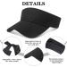 Fuyamp Solar Shield Caps - Unisex Adjustable Breathable Hats for Golf Baseball Tennis Cycling & Running | 2 Pack - Buy Online on GoSupps.com