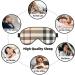 SSIMOO Gray Plaid Sleep Eye Mask for Women | Breathable Travel Eye Patch | Perfect Relaxation Accessory - Buy Online on GoSupps.com