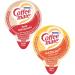 Coffee mate Liquid Creamer Singles Variety Pack, Original and Hazelnut, 2 flavors x 90 ct, 180/Box and By The Cup Sugar Packets