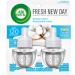 Airwick Plug In Fresh New Day Scented Oil Simply Cotton 2 Refills (2x20mL) Simply Cotton 2 Refills - Buy Online on GoSupps.com