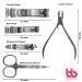 10 Piece Stainless Steel Manicure Pedicure Set with Cuticle Remover in Portable Case - Buy Online on GoSupps.com
