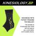 Shop Spark Kinetic Sleeve - Small Ankle Compression Support with Kinesiology Tape | Non-Slip Breathable & Moisture Wicking for Enhanced Muscle & Joint Support International Shipping Available - Buy Online on GoSupps.com