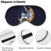 Light-Blocking Astronaut Sleep Mask | Comfortable Moon Eye Masks for Men & Women | Adjustable Soft Blindfold - Buy Online on GoSupps.com