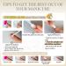 Milk White Almond Shape Press on Nails - Medium Length Stick on Solid Color Almond Nails | KXAMELIE Fake Nails for Daily Wear - Buy Online on GoSupps.com