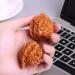 Togepp 2-Piece Walnut Exercise Balls Acupuncture Massage Health Handballs for Therapy & Wellness in International Shipping - Buy Online on GoSupps.com