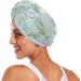 Butterflies Dry Hair Cap - 2 Piece Quick Dry Towel Set with Button Headband | Super Absorbent & Soft Comfort for All Hair Types - Buy Online on GoSupps.com
