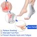 Neuropathy Relief Socks - 4 Pairs for Men & Women | Toeless Compression Ankle Socks for Plantar Fasciitis | Soothe Neuropathy Pain | Black/White, Large-X-Large - Buy Online on GoSupps.com