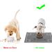 Suhaco Non-Slip Waterproof Pet Feeding Mat 60 x 40 cm (L) Grey - Easy to Clean, Prevents Food Spills and Water Messes - Buy Online on GoSupps.com