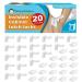 Benny Bradley's Invisible Baby Proofing Cabinet Latch Locks - 20 Pack