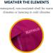 RUFFWEAR Sun Shower Rain Poncho for Dogs - Lightweight Waterproof Raincoat Small Size in Hibiscus Pink | International Shipping Available - Buy Online on GoSupps.com