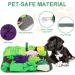Bokelai Snuffle Mat for Dogs - Slow Feeding & Treat Dispenser Toy - 42x42cm - Green - Small-Medium Dogs - Brain Training Game - Buy Online on GoSupps.com