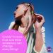 Goody Nonslip Women's Elastic Hair Tie - 10 Count Black - 4MM for Medium Hair | Ouchless Hair Accessories for Long Lasting Styles - Pain-Free - Buy Online on GoSupps.com
