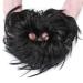 XXL Dark Black Hairpiece Extensions Bun - Updos & Hair Ties for Women | 45g High-Quality Hair Extensions - Buy Online on GoSupps.com