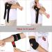 Adjustable Elbow Sleeve Brace for Pain Relief - Neoprene Support for Tennis & Golfer's Elbow - Compression Arm Band for Tendonitis - Buy Online on GoSupps.com