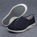 NVBHOF Men's Adjustable Diabetic Shoes for Swollen Feet - Deep Blue, Size 12 - Buy Online on GoSupps.com