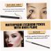Mikinona 12pcs Black Eyeliner 1 Beauty Supply Highlighter Eyeliner Pen Wood Girl Water Proof Accessories - Buy Online on GoSupps.com
