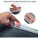 ArtAt A4 Paper Cutter Guillotine:12 Inch Straight Cutting Paper Trimmer Scrapbooking Tool with Automatic Security Blades for Cut Craft Paper Card Coupon Vinyl Label and Photo Side Ruler Guillotine - Buy Online on GoSupps.com