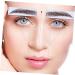 Angoily 5pcs Eyebrow Stickers Authentic Eyebrows Black Out Stickers Eyebrow Tool Hair Post Paper 3d - Buy Online on GoSupps.com