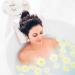 OSVINO Bath Pillow with 8 Suction Cups - White | Thick Comfy Drainage for Jetted Tub Spa Cushion - 7.5x11.5x2 - Buy Online on GoSupps.com
