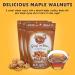 Crazy Go Nuts Maple Walnuts 4.5 oz (3-Pack) | Healthy Vegan Snacks, Superfood with ALA Omega-3, Non-GMO, Gluten-Free | Nutritious Good Fats and Antioxidants - Buy Online on GoSupps.com