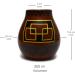 Mate Green Calabasse for Yerba Mate Brown Black Yellow 350 ml - Buy Online on GoSupps.com