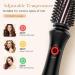 WEEYUM 1-Inch Brush Curling Iron for Short Hair - Dual Voltage Travel Curling Iron with 3 Temperature Settings - Ceramic Tourmaline - Buy Online on GoSupps.com