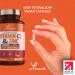 High Strength Vitamin C 1300mg and Zinc 40mg - 120 Vegan Capsules - Made in UK - Immune System Support - Buy Online on GoSupps.com