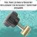 Buy Southeastern Accessory Pool Pump Lid Knob w/Brass Nut Replacement for Super Pump SPX1600PN - International Shipping Available - Buy Online on GoSupps.com