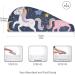 Seamless Unicorn Hair Towels 2 Pack - Super Absorbent Quick Dry Hair Turbans for Women & Girls - Buy Online on GoSupps.com