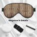 Wood Grain Print Unisex Sleep Eye Mask | Soft Comfort Eye Shade for Travel Yoga & Shift Work - Shop Now - Buy Online on GoSupps.com