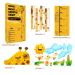 Buy 3D Movable Giraffe Baby Yardstick Height Chart | Kids Room Decor - Duoupa Yellow - Buy Online on GoSupps.com