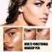 Contour Beauty Wand: Liquid Face Concealer & Highlighter Stick with Cushion Applicator - Silky Cream Lightweight Formula (01 Contour) - Buy Online on GoSupps.com