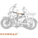 Hyperax Step Thru E Bike Adapter - Fits Up to 70lbs for E Bike Hitch Platform Rack - Compatible with LECTRIC, RAD Power, AVENTON, and More Step Thru & Folding E Bikes - Buy Online on GoSupps.com