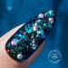 beetles Gel Polish 15ML Reflective Glitter Gel Polish No Wipe Top Coat Glitter Gel Polish Iridescent Glossy Shiny Gel Nail Polish Sparkle Soak Off UV Led Nail Manicure DIY Home Salon - Buy Online on GoSupps.com