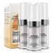 3 Pack Fondation Liquide Hydratant Naturel Maquillage Haut Pouvoir Couvrant SPF15 Waterproof