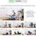 Spin Fitter by Sissel Anthracite - Effective Massage Device for Back & Balance | Ideal for Pilates Yoga | Relieve Tension & Blockades at Home - Buy Online on GoSupps.com