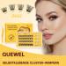 Self-Adhesive Eyelash Clusters - QUEWEL Natural Look No Glue Required 40 Pcs Reusable DIY Extensions for Beginners (ZN05) - Buy Online on GoSupps.com