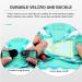 Doramio Reflective Dog Harness & Leash for Small Dogs | Breathable Step-In Safety Vest - Light Green XL - Buy Online on GoSupps.com