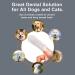 100Pcs Dog Teeth Cleaning Finger Wipes | Pet Dental Care | Freshen Breath, Reduce Plaque & Tartar | No Brushing Required - Buy Online on GoSupps.com