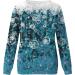 Shop Women s Christmas Sweater | Santa Claus & Elk Print Pullover Tops - Festive Holiday Apparel - Buy Online on GoSupps.com